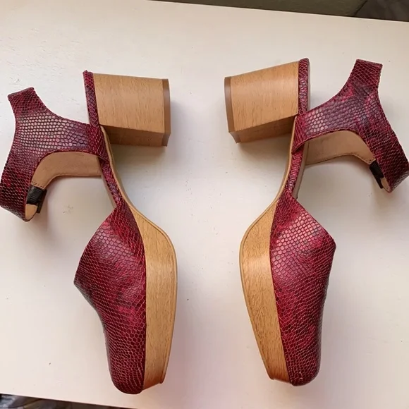 Anthropologie Romy Platform Heels - Picture 8 of 9